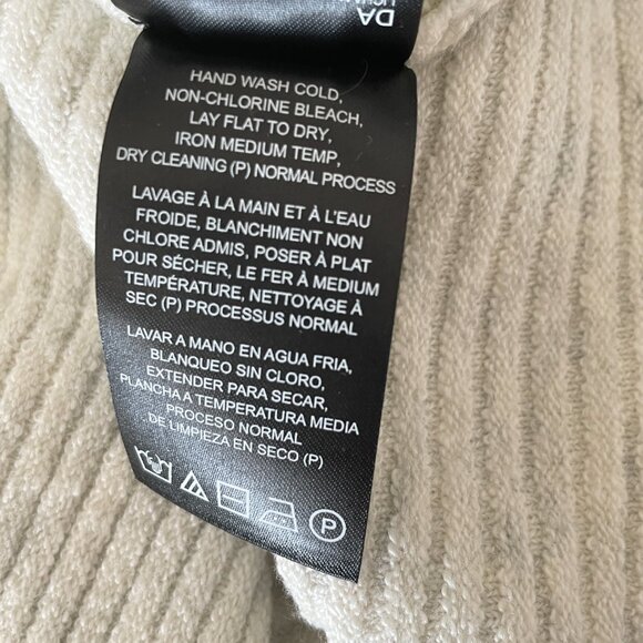 Kuhl Women's Solace Sweater Large Light Heather Gray Ribbed Turtleneck Tunic - Picture 7 of 10